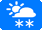 延寿县天气:阵雪